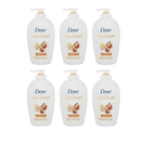 Dove Nourishing Hand Wash Shea Butter & Warm Vanilla Scent 250ml - Pack of 6