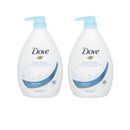 Dove Body Wash With Pump Oxygen Moisture 33.8/1LT Each - Pack of 2
