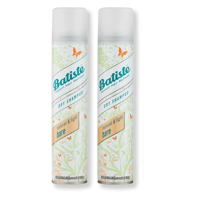 Batiste Dry Shampoo Natural & Light Bare 6.73 fl oz - Pack of 2