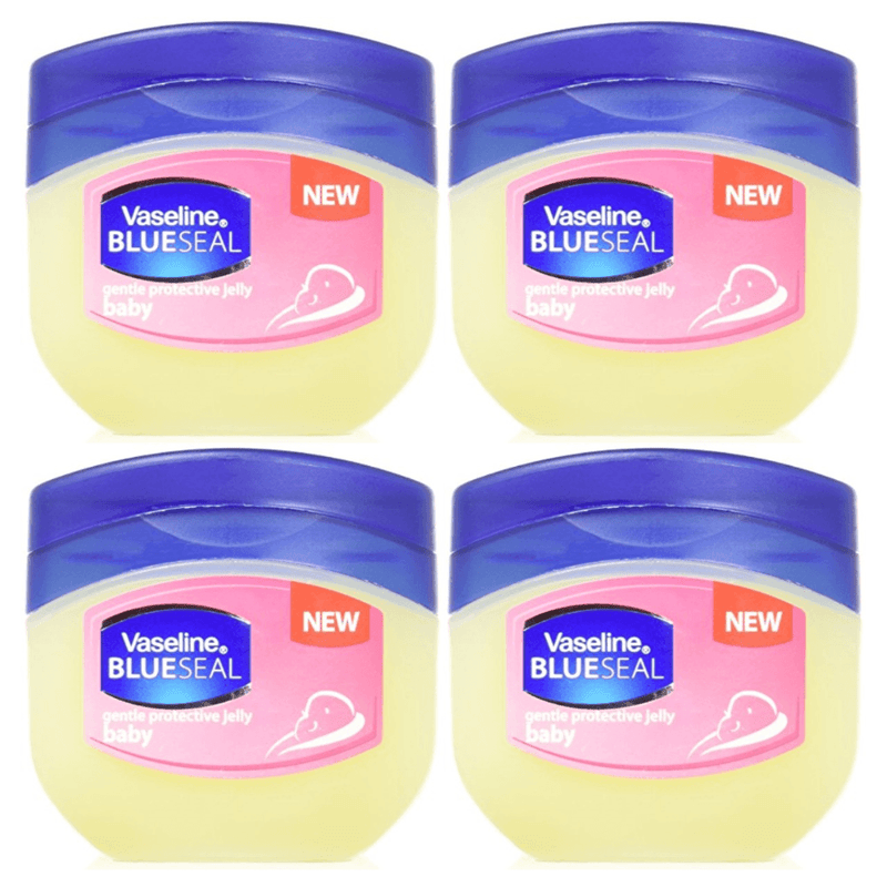 Vaseline Pure Petroleum Jelly Baby 250ml - Pack of 4