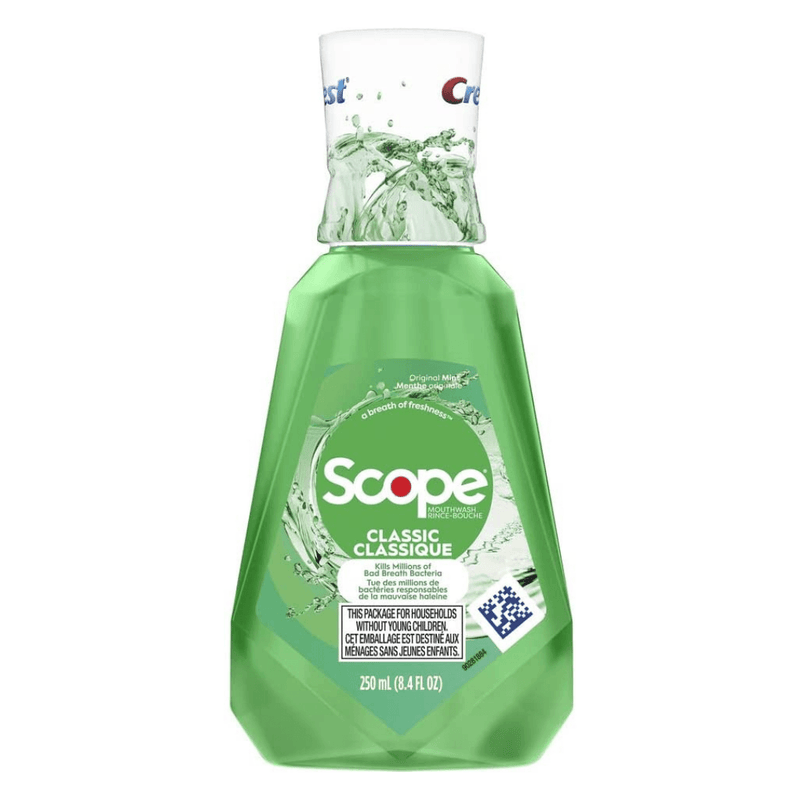 Crest Scope Mouthwash Classic Original Mint Flavor 8.4oz/250ml