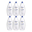 Dove Beauty Bath Body Wash, Indulging Cream 450ml Pack of 6