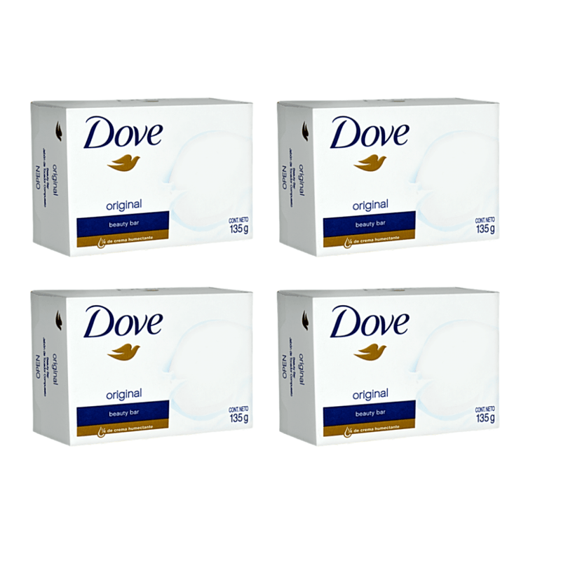 Dove Original Beauty Bar 135g - Pack of 4