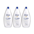 Dove Beauty Bath Body Wash, Indulging Cream 450ml - Pack of 3
