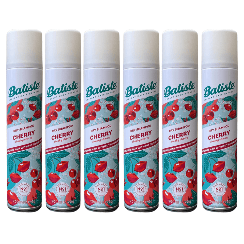 Batiste Cherry Dry Shampoo 200ml - Pack of 6