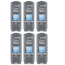 Dove Men+Care Body Wash Clean Comfort 400ml - Pack of 6