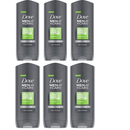 Dove Men Care Body Wash Extra Fresh 400ml (Pack of 6)