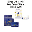 Nivea Q10 SPF 15 Anti-Wrinkle Face Day Cream &  Face Night Cream, 50 ml