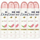 Dove Spray Deodorant Pomegranate & Lemon Verbena 250ml - Pack of 6
