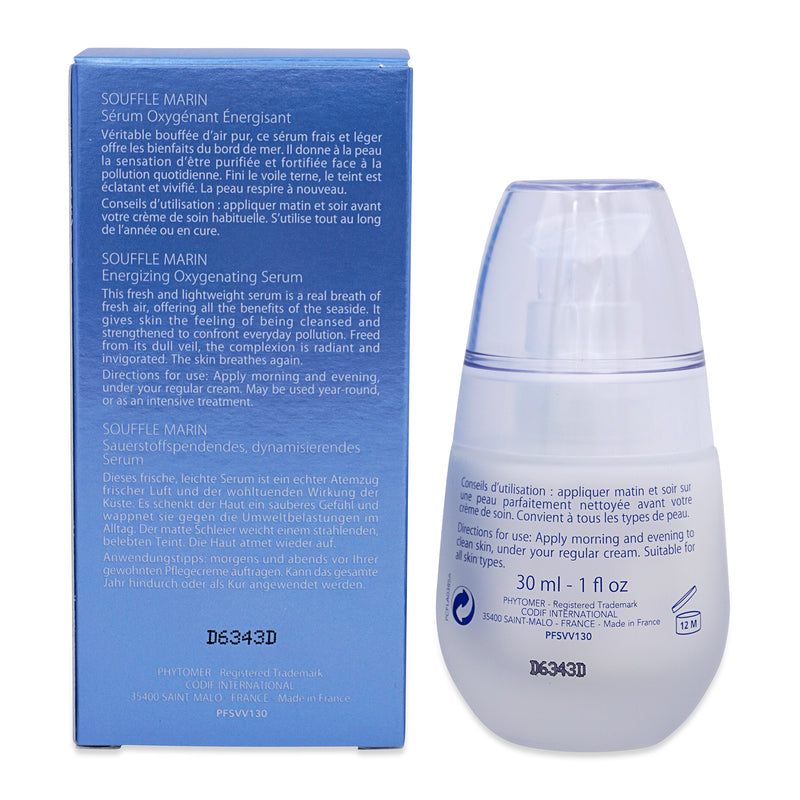 Phytomer Souffle Marin Energizing Oxygenating Serum 30ml