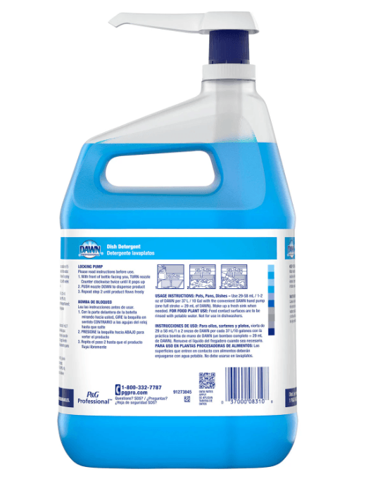 Dawn Original Professional Dish Detergent, 3.78l/1 Gal