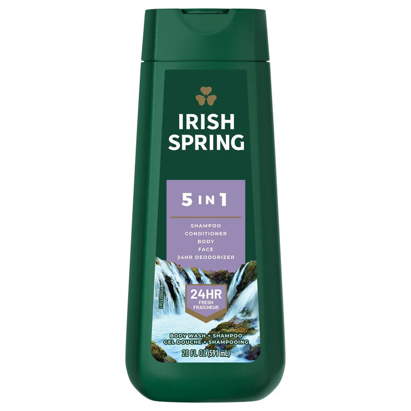 Irish Spring Body Wash 5-in-1 20oz - Pack of 4