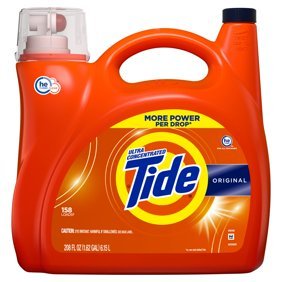 Tide Liquid Laundry Detergent, Original Scent Ultra Concentrate – 163oz