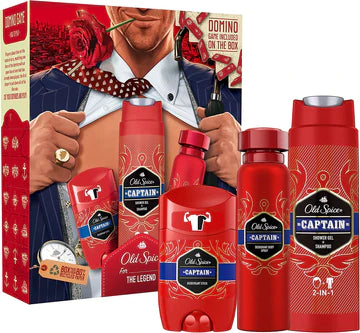 Old Spice Full Set Shower Gel, Deodorant Stick & Deodorant Spray, Gentleman Gift Set