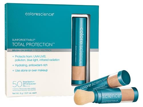 ColoreScience Sunforgettable Total Protection Brush-On Shield SPF 50 multipack 0.21 oz- 6 g Medium shade