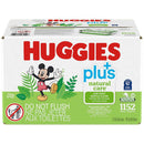 Huggies Plus Natural Care Baby Wipes, Unscented, 1152 Wipes
