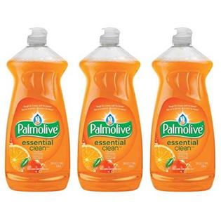Palmolive Essential Clean Dishwashing Liquid , Orange Tangerine - 28 Fl Oz / 828 mL (PACK 3)
