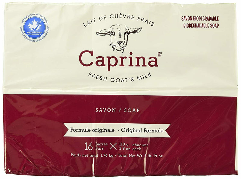 Caprina Fresh Goat's Milk Soap (16 Bars)