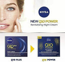 NIVEA Q10 Power Anti-Wrinkle + Firming Night Cream (50 ml)