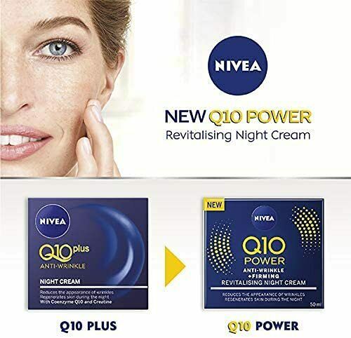 NIVEA Q10 Power Anti-Wrinkle + Firming Night Cream (50 ml)