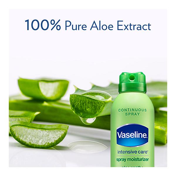 Vaseline Intensive Care Spray Lotion Aloe Soothe 190ml